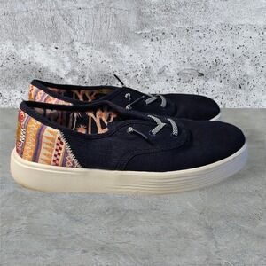 Hey Dude Conway W Craft Linen Sneaker‎ Slip On Women's Size 8W